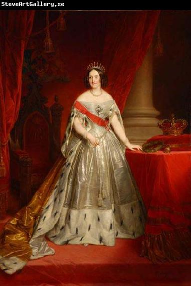 unknow artist Portrait of Queen Anna of the Netherlands, nee Grand Duchess Anna Pavlovna of Russia.